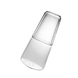 Maxbell Glass Cup Drinkware Transparent Drinking Portable Reusable Water Pitcher Set clear