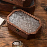 Maxbell Wooden Desktop Storage Box Reusable Display Holder for Office Pantry Cabinet S
