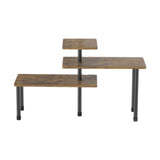 Maxbell Kitchen Counter Shelf 3 Tier with Hooks for Coffee Station Office Countertop