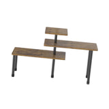 Maxbell Kitchen Counter Shelf 3 Tier with Hooks for Coffee Station Office Countertop