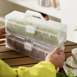 Maxbell Portable Bread Box Packaging Box Bread Keeper for Baguettes Bread Rolls Buns