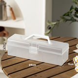 Maxbell Portable Bread Box Packaging Box Bread Keeper for Baguettes Bread Rolls Buns
