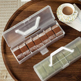 Maxbell Portable Bread Box Packaging Box Bread Keeper for Baguettes Bread Rolls Buns