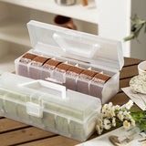 Maxbell Portable Bread Box Packaging Box Bread Keeper for Baguettes Bread Rolls Buns