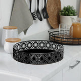 Maxbell Turntable Tray Rotating Round Turntable Organizer for Bathroom Pantry Dining S