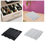 Maxbell Spice Drawer Organizer Racks Spice Racks for Restaurant Bedroom Drawing Room black
