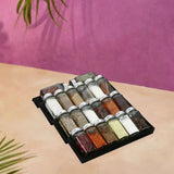 Maxbell Spice Drawer Organizer Racks Spice Racks for Restaurant Bedroom Drawing Room black