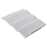 Maxbell Spice Drawer Organizer Racks Spice Racks for Restaurant Bedroom Drawing Room white