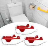 Maxbell 3 Pieces Toilet Flappers Replaces Seal High Performance for Tanks Accessories