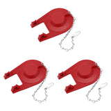 Maxbell 3 Pieces Toilet Flappers Replaces Seal High Performance for Tanks Accessories