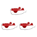 Maxbell 3 Pieces Toilet Flappers Replaces Seal High Performance for Tanks Accessories
