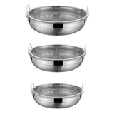 Maxbell Fried Food Server Stainless Steel Net Basket for Home Kitchen Barbecue Grill S