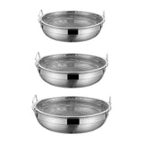 Maxbell Fried Food Server Stainless Steel Net Basket for Home Kitchen Barbecue Grill S