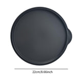 Maxbell Silicone Stretch Lid Versatile Round Silicone Storage Cover for Kitchen Cups 9inch black