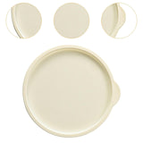 Maxbell Silicone Stretch Lid Versatile Round Silicone Storage Cover for Kitchen Cups 9inch white