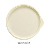 Maxbell Silicone Stretch Lid Versatile Round Silicone Storage Cover for Kitchen Cups 9inch white