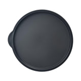 Maxbell Silicone Stretch Lid Versatile Round Silicone Storage Cover for Kitchen Cups 8inch black