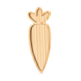 Maxbell Wooden Serving Platter Festivals Gifts Wooden Tray for Fruit Bread Appetizer Carrot Shaped