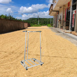 Maxbell Bag Support Stand Sack Holder Multipurpose Load Bearing Practical Bag Holder With four wheels