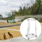 Maxbell Bag Support Stand Sack Holder Multipurpose Load Bearing Practical Bag Holder With four wheels