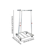 Maxbell Bag Support Stand Sack Holder Multipurpose Load Bearing Practical Bag Holder With four wheels