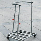 Maxbell Bag Support Stand Sack Holder Multipurpose Load Bearing Practical Bag Holder With four wheels