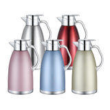Maxbell Thermal Insulated Carafes Kettle 2.3L Drink Dispenser for Office Coffee silvery