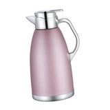 Maxbell Thermal Insulated Carafes Kettle 2.3L Drink Dispenser for Office Coffee pink