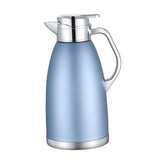 Maxbell Thermal Insulated Carafes Kettle 2.3L Drink Dispenser for Office Coffee blue