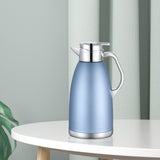 Maxbell Thermal Insulated Carafes Kettle 2.3L Drink Dispenser for Office Coffee blue