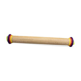 Maxbell Rolling Pin with Removable Thickness Rings Roller Rod for Cookies Pie Pastry