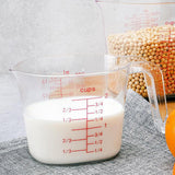 Maxbell 3 Pieces Measuring Cup Set Portable Food Grade with Scale for Home Oil Flour