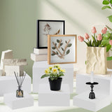 Maxbell Acrylic Display Stands Dessert Table Display Set for Food Catering Cosmetics Style B