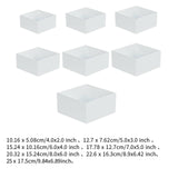 Maxbell Acrylic Display Stands Dessert Table Display Set for Food Catering Cosmetics Style C