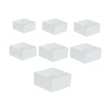 Maxbell Acrylic Display Stands Dessert Table Display Set for Food Catering Cosmetics Style C