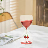 Maxbell Christmas Hourglass Timer Hour Glass Ornament for Office Living Room Red sand
