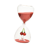 Maxbell Christmas Hourglass Timer Hour Glass Ornament for Office Living Room Red sand