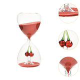 Maxbell Christmas Hourglass Timer Hour Glass Ornament for Office Living Room Red sand