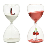 Maxbell Christmas Hourglass Timer Hour Glass Ornament for Office Living Room Red sand