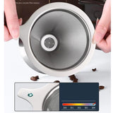 Maxbell Coffee Filter Sturdy Pour over Coffee Filter for Coffee Lover Office Kitchen 13.8x10.7x7.9cm