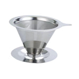 Maxbell Coffee Filter Sturdy Pour over Coffee Filter for Coffee Lover Office Kitchen 13.8x10.7x7.9cm