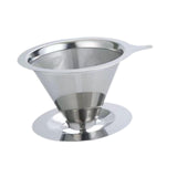 Maxbell Coffee Filter Sturdy Pour over Coffee Filter for Coffee Lover Office Kitchen 13.8x10.7x7.9cm