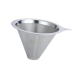 Maxbell Coffee Filter Sturdy Pour over Coffee Filter for Coffee Lover Office Kitchen 13.9x13.9x7.8cm