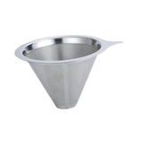 Maxbell Coffee Filter Sturdy Pour over Coffee Filter for Coffee Lover Office Kitchen 13.9x13.9x7.8cm