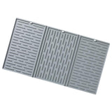 Maxbell Folding Dish Drying Mat Table Mat Kitchen Accessories Heat Resistant Pot Mat