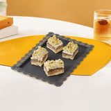 Maxbell Cupcake Serving Tray Iron Tea Party Serving Platter for Baby Shower Birthday Black