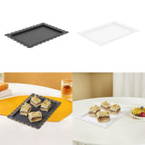 Maxbell Cupcake Serving Tray Iron Tea Party Serving Platter for Baby Shower Birthday Black