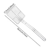 Maxbell Oil Skimmer for Deep Fryer Cooking Oil Strainer for Noodle Oil Residues Meat 36cmx17.5cmx2.5cm