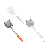 Maxbell Oil Skimmer for Deep Fryer Cooking Oil Strainer for Noodle Oil Residues Meat 36cmx17.5cmx2.5cm