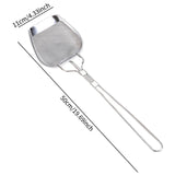 Maxbell Oil Skimmer for Deep Fryer Cooking Oil Strainer for Noodle Oil Residues Meat 50cmx11cmx3cm